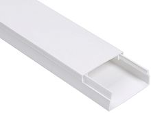 Кабель-канал IEK Элекор 80x40мм (2000мм) белый (уп. 10м.) картинка